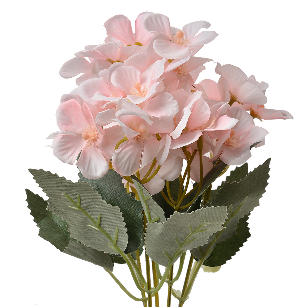 [6PL0364LP] Decoratie tak met bloemen 16x12x30 cm