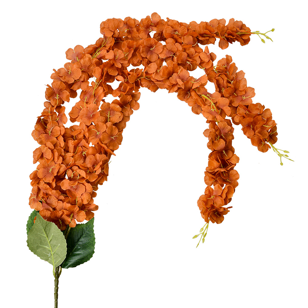 [6PL0388O] Kunstbloem guirlande 6x6x108 cm