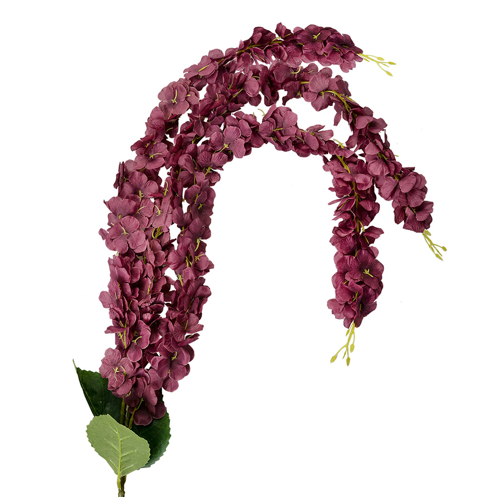 [6PL0388PA] Kunstbloem guirlande 6x6x108 cm