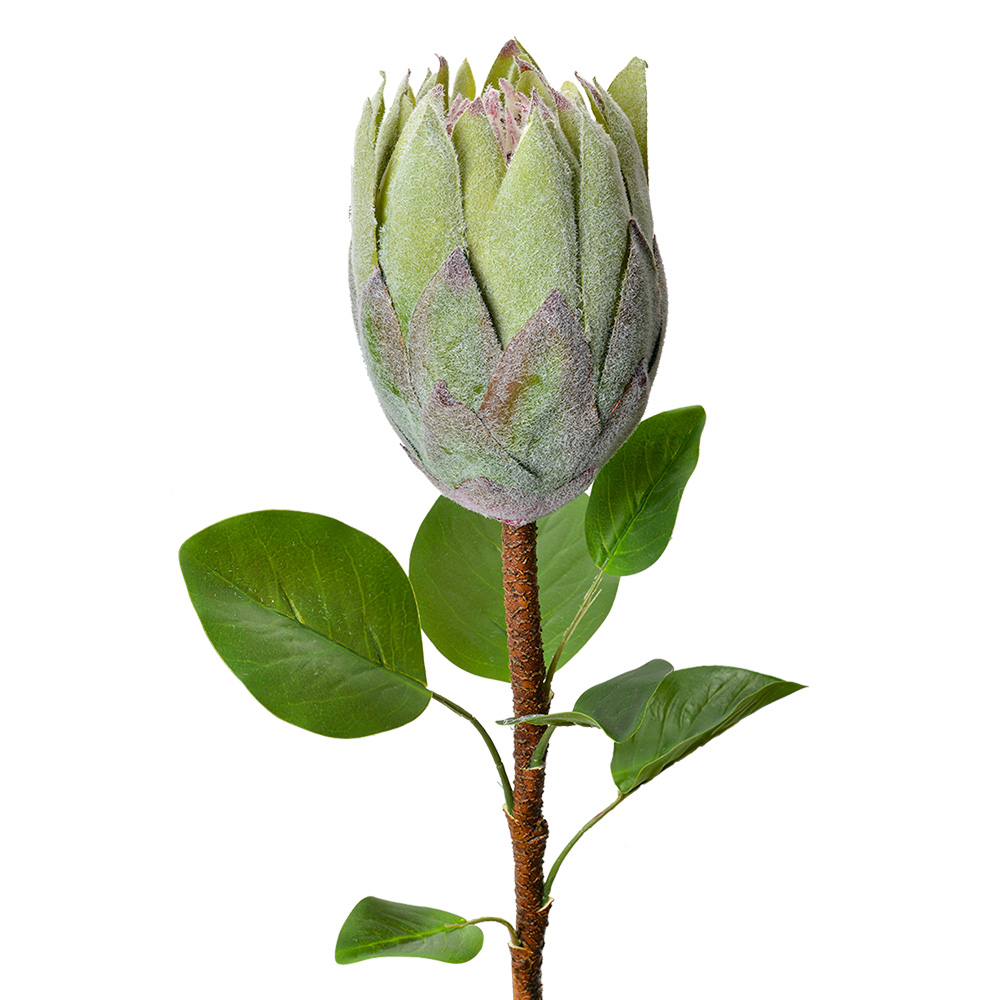 [6PL0389GR] Kunstbloem 10x10x65 cm