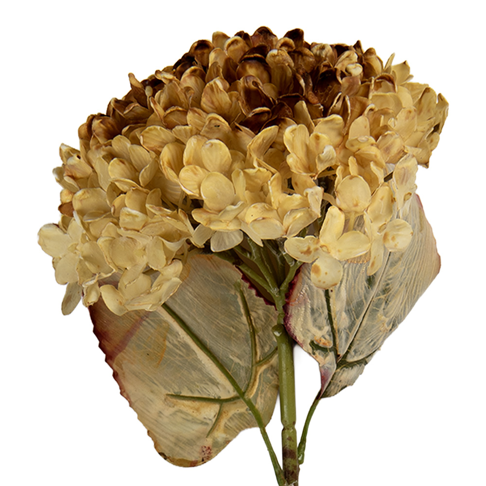 Decoratie tak met bloemen 15x15x47 cm