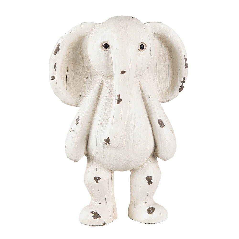 [6PR3640] Decoratie olifant 6x4x10 cm