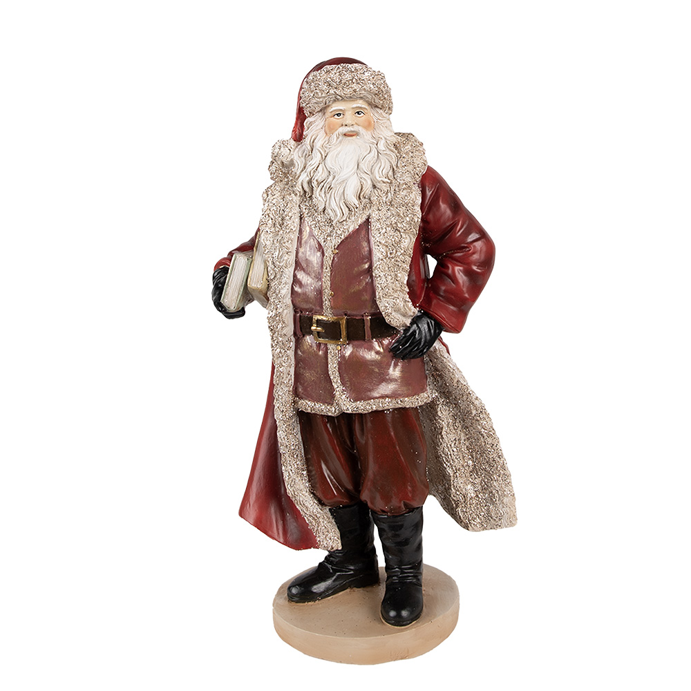 [6PR3951] Decoratie kerstman 18x14x33 cm