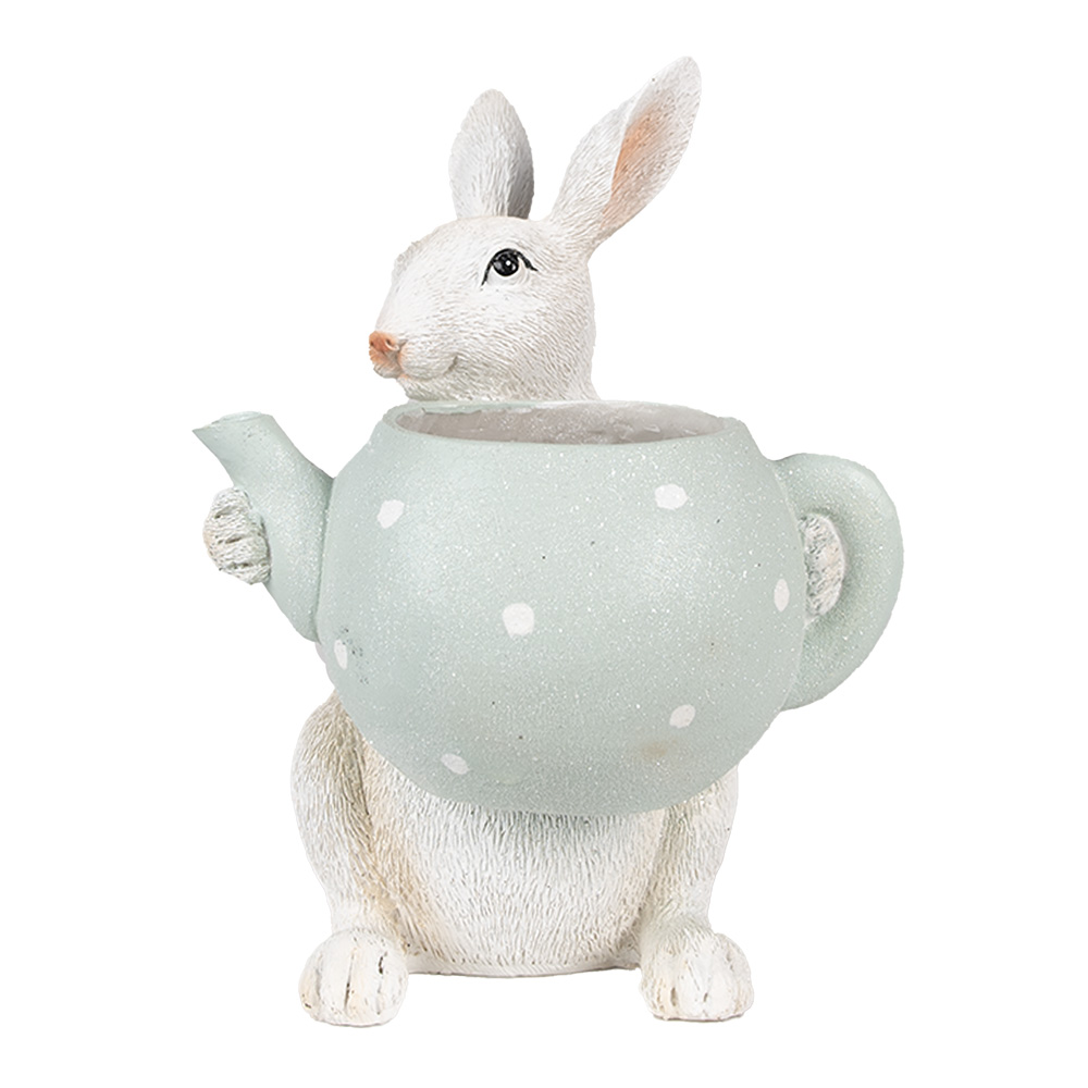 [6PR3999] Decoratie konijn 17x17x23 cm