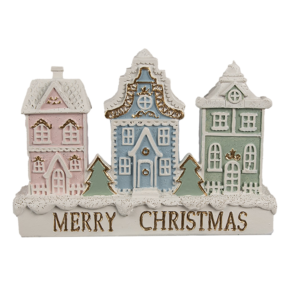[6PR4204] Decoratie huis 13x4x10 cm