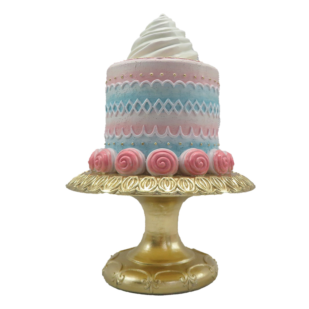 [6PR4221] Decoratie taart Ø 15x 22 cm