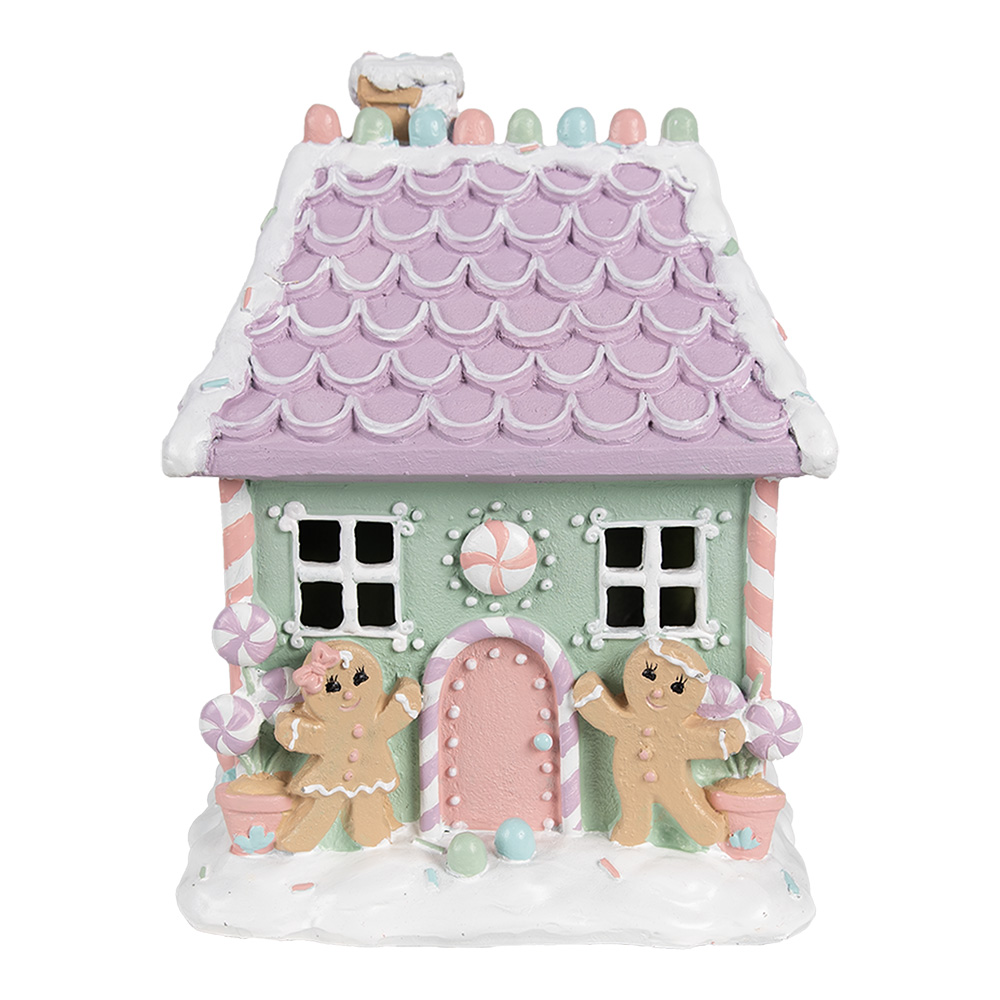 [6PR4267] Decoratie huis 17x14x21 cm