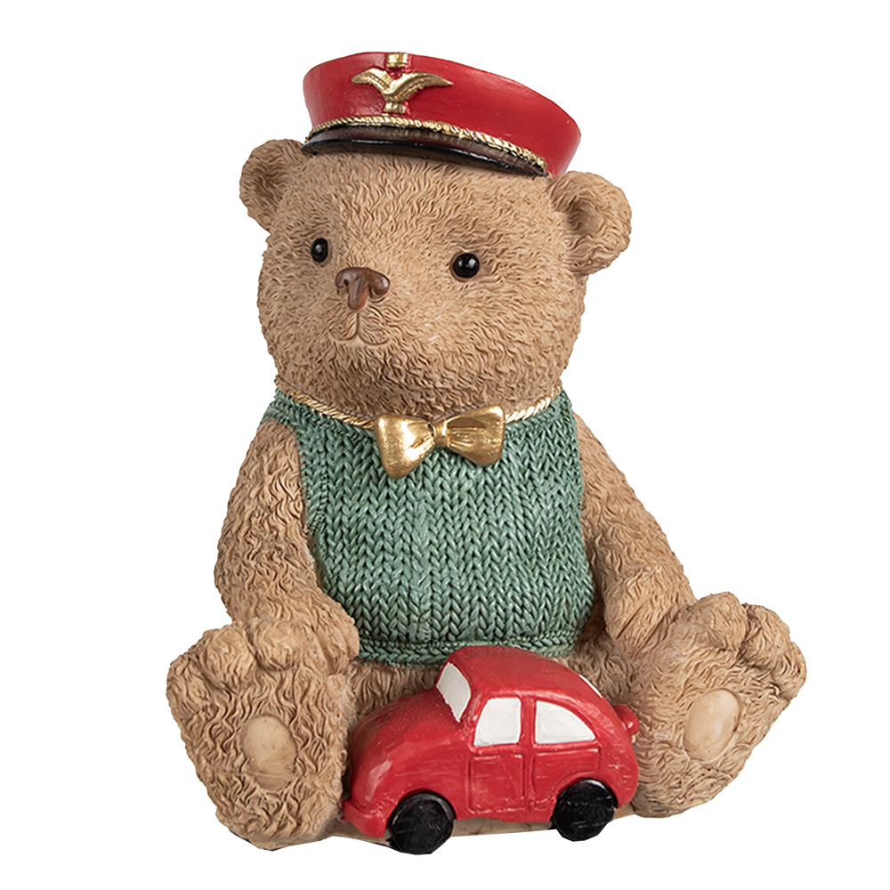 [6PR4277] Spaarpot beer 15x13x19 cm