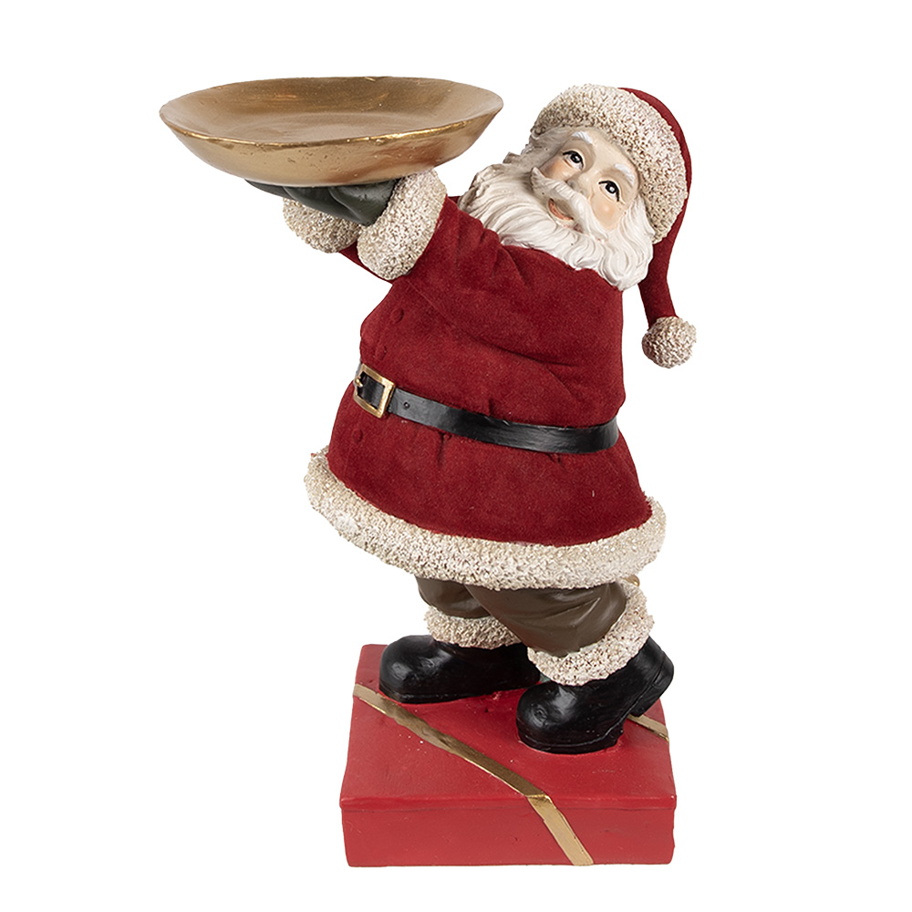 [6PR4300] Decoratie kerstman 17x13x26 cm