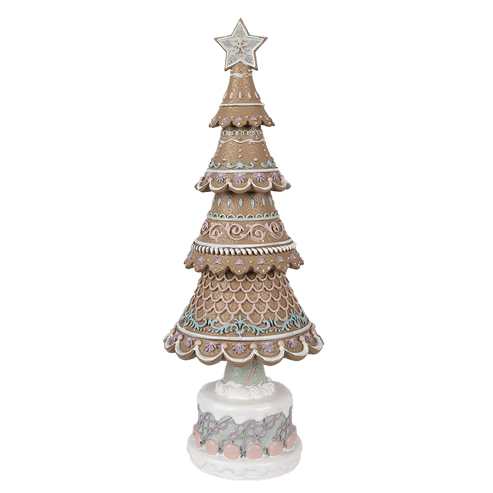 [6PR4324] Decoratie kerstboom Ø 16x42 cm