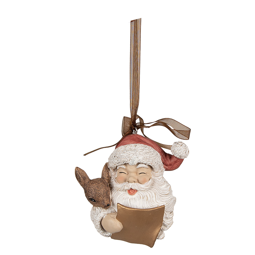 [6PR4951] Hanger kerstman 9x5x9 cm