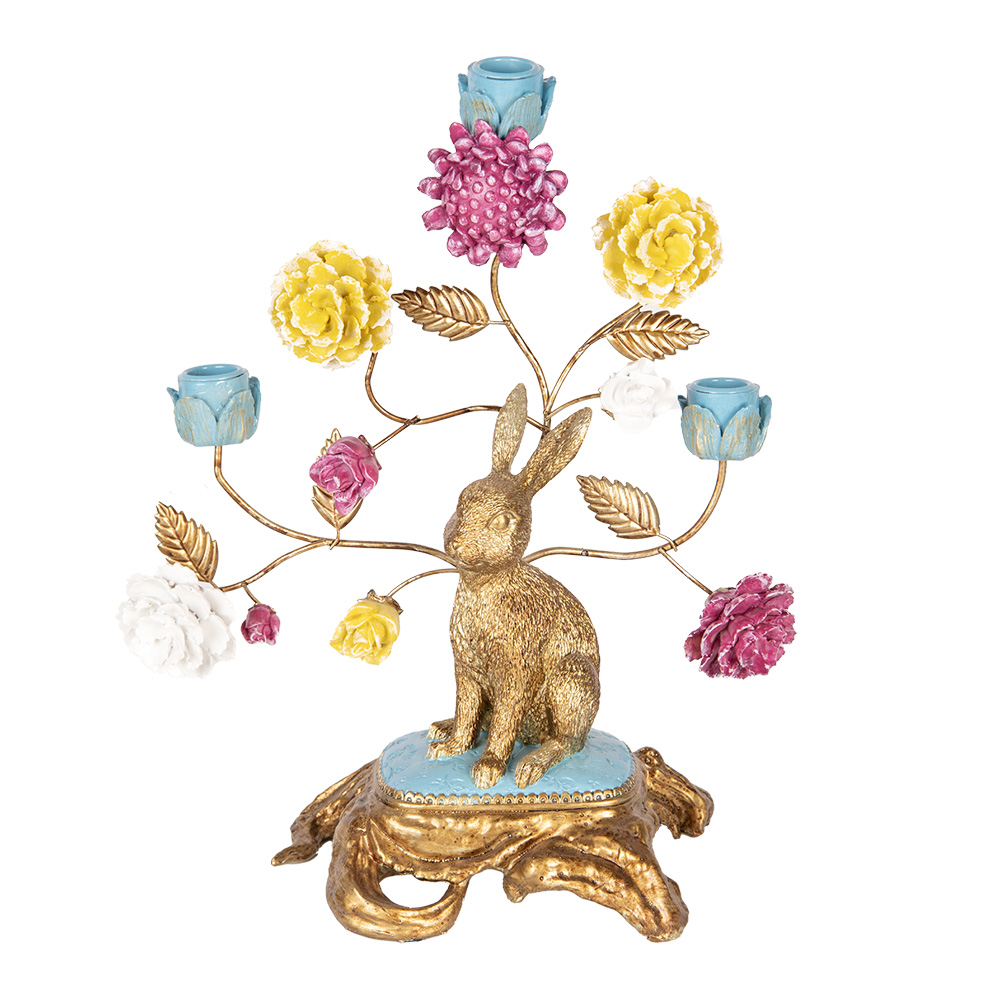 [6PR5086] Kandelaar 30x16x37 cm