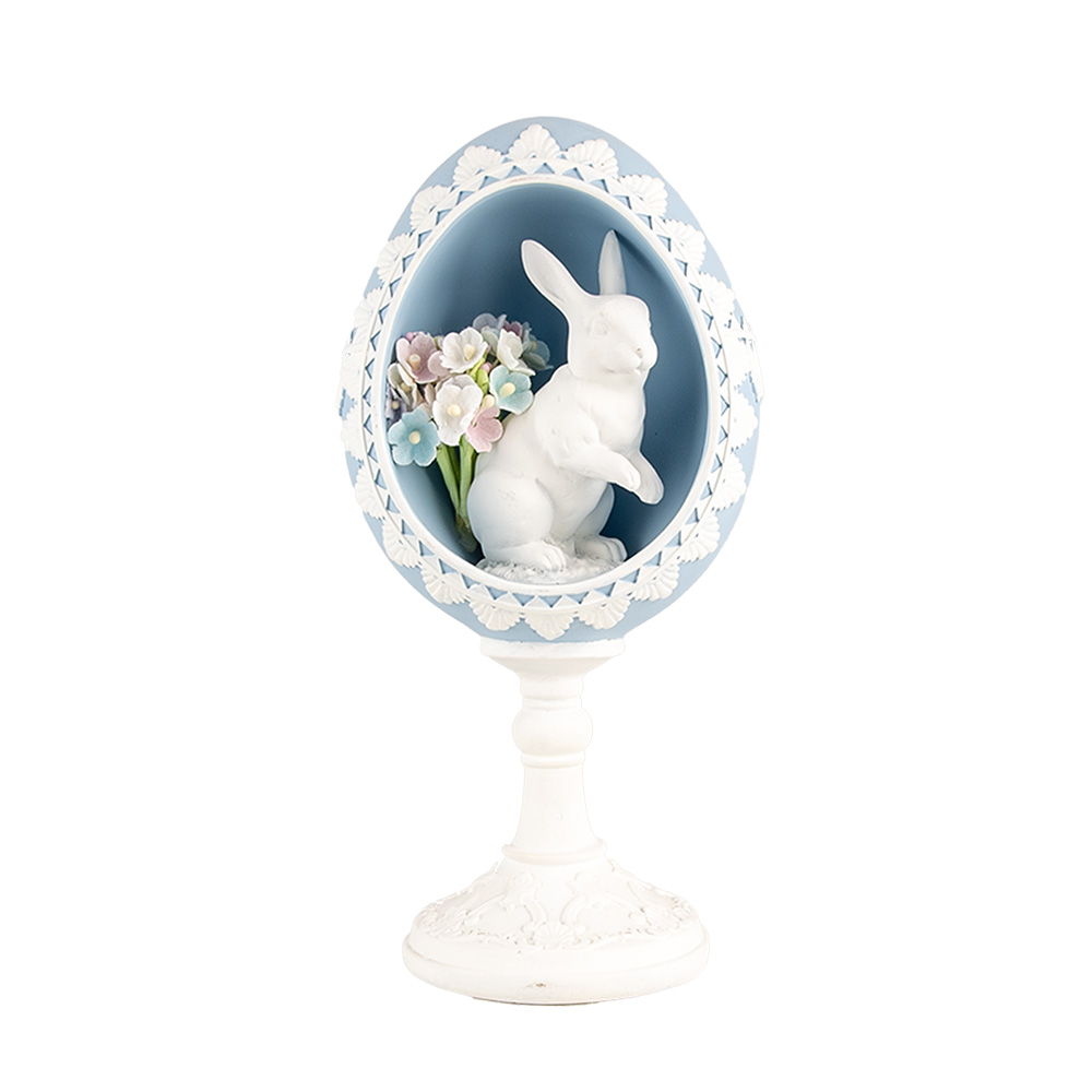 Decoratie ei 11x9x21 cm