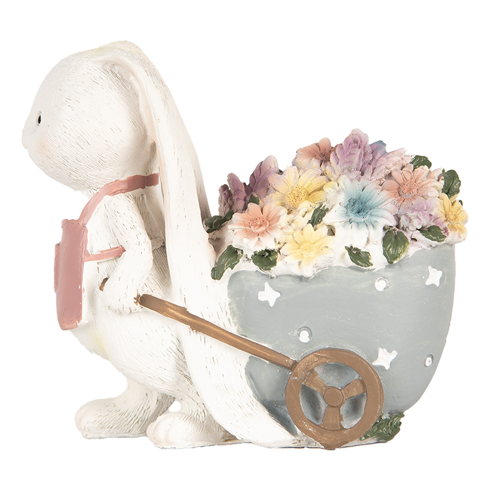 [6PR5148] Decoratie konijn 11x6x10 cm