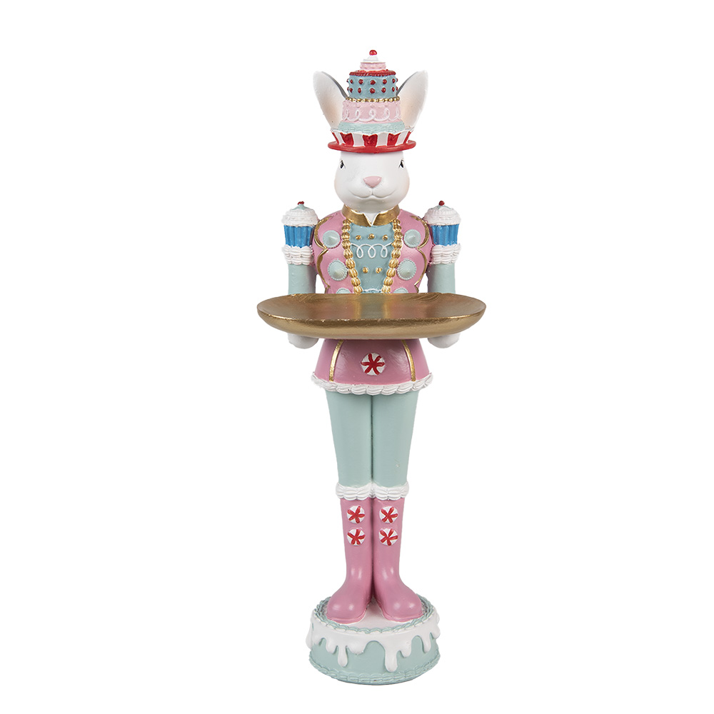 [6PR5159] Decoratie konijn 9x8x25 cm