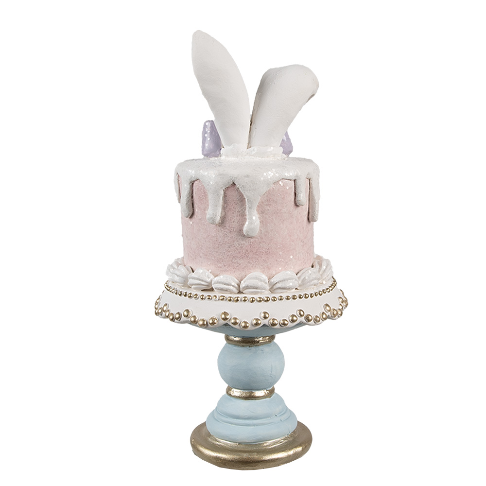 [6PR5175] Decoratie konijn Ø 9x20 cm