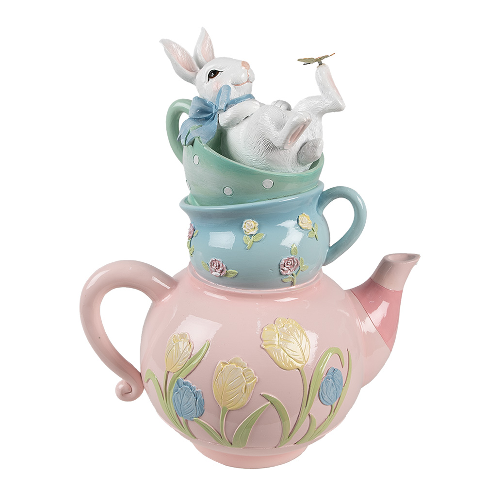 [6PR5232] Decoratie konijn 28x19x34 cm