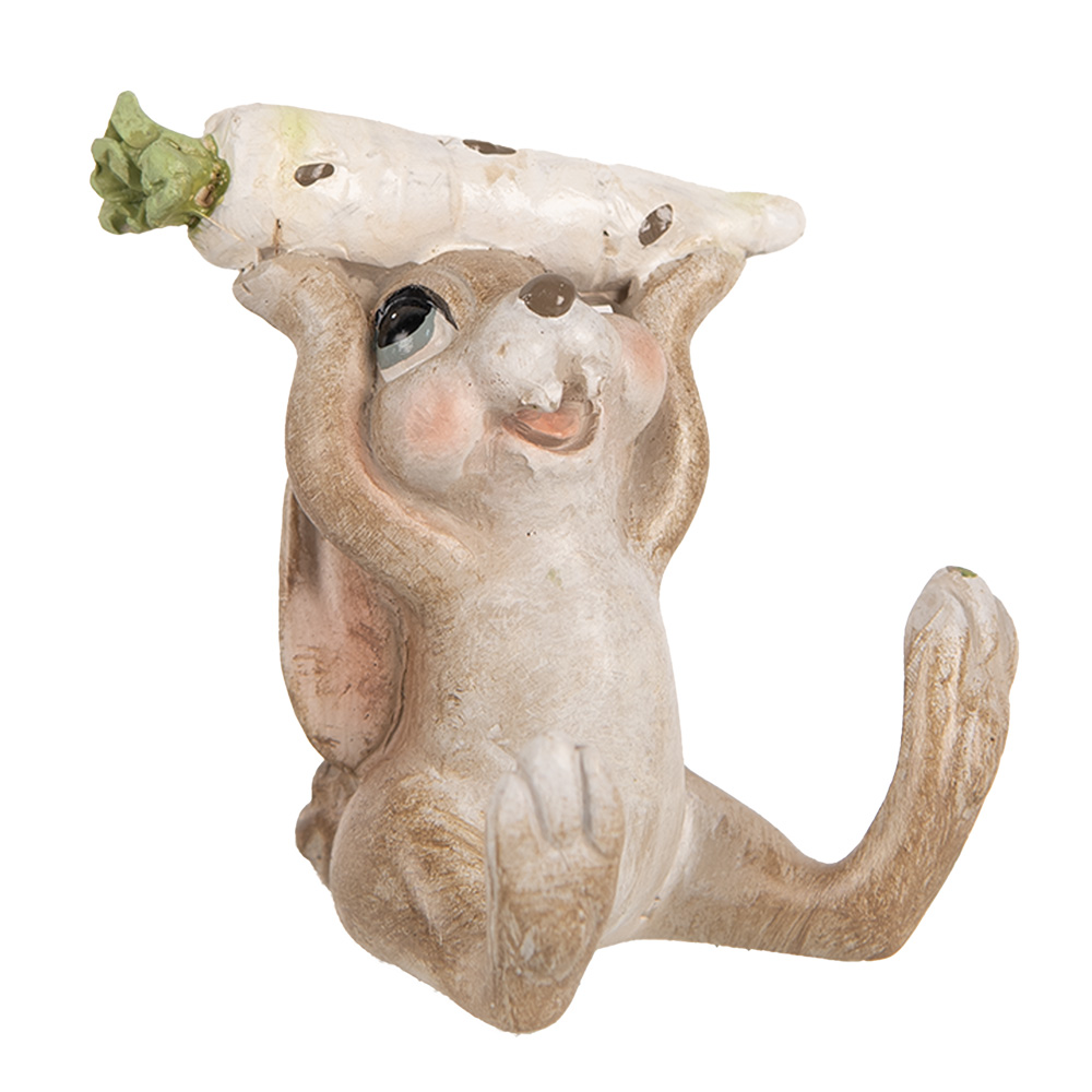 [6PR5237] Decoratie konijn 6x5x7 cm