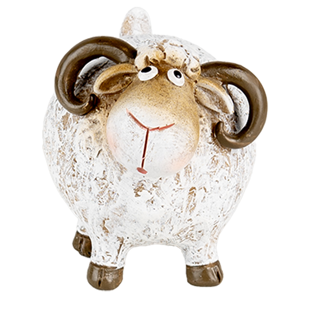 [6PR5274] Decoratie schaap 9x7x8 cm