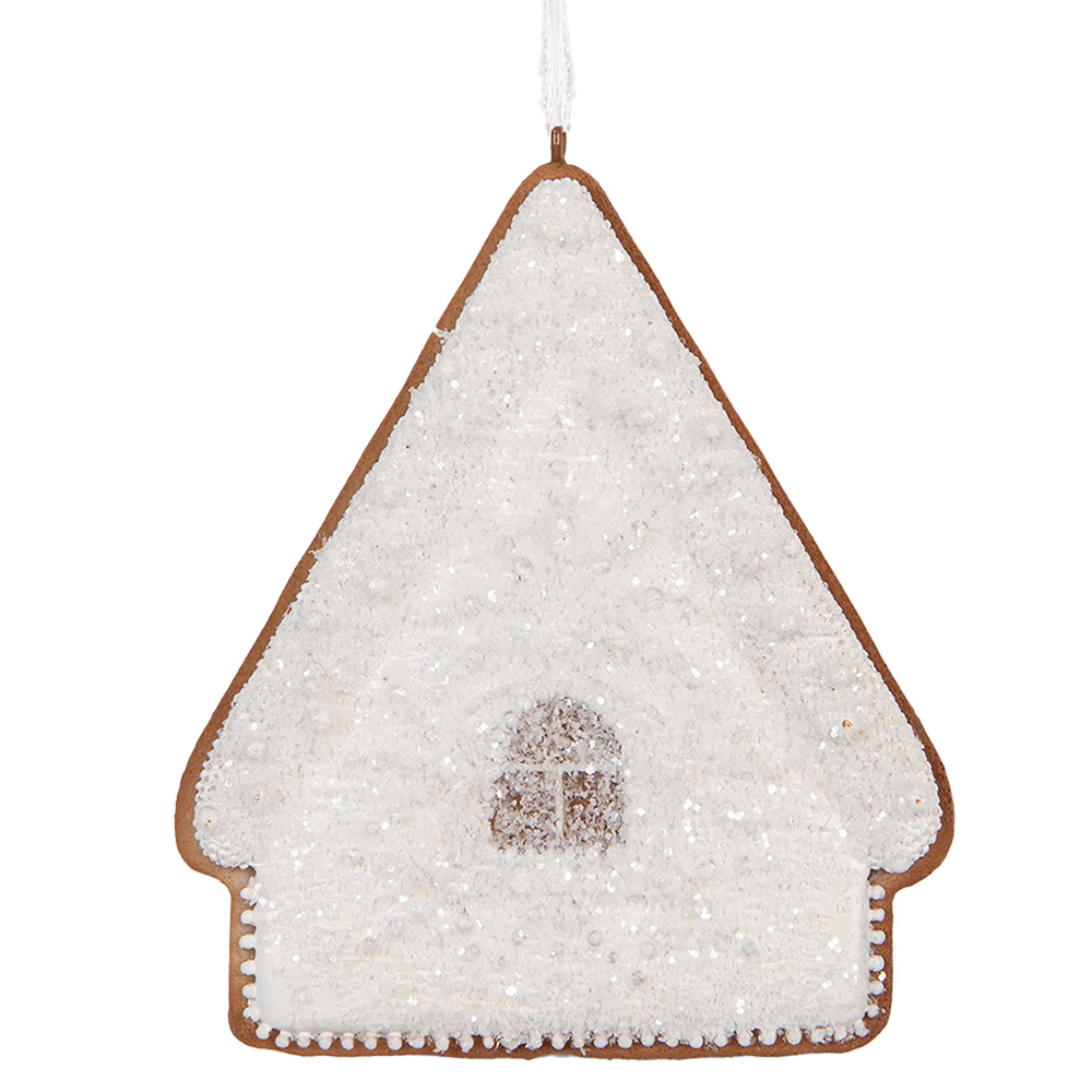 Decoratie hanger huisje 9x1x10 cm