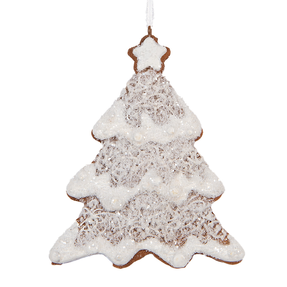 [6PR5343] Decoratie hanger kerstboom 9x1x10 cm
