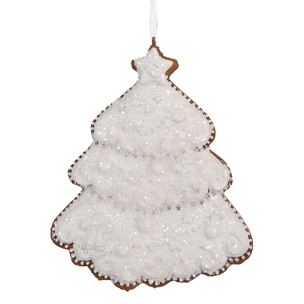 [6PR5347] Decoratie hanger kerstboom 9x1x10 cm