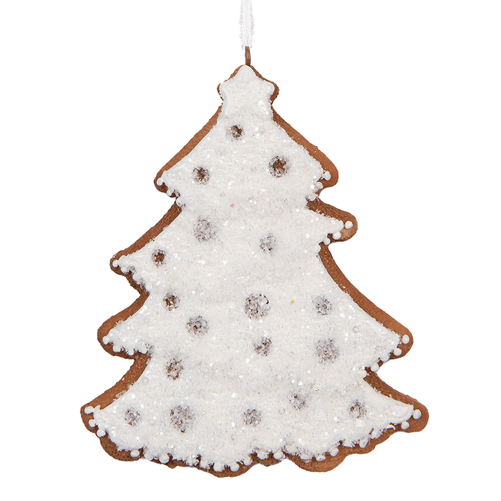 [6PR5348] Decoratie hanger kerstboom 9x1x10 cm