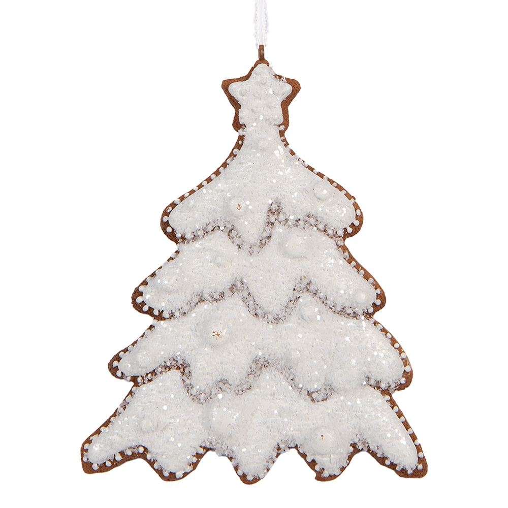 [6PR5349] Decoratie hanger kerstboom 9x1x10 cm