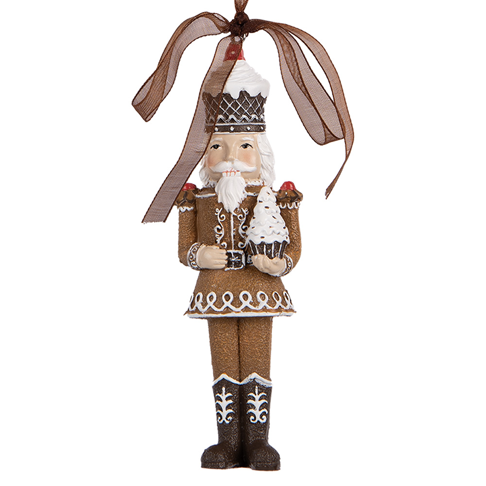 Decoratie hanger notenkraker 4x2x13 cm