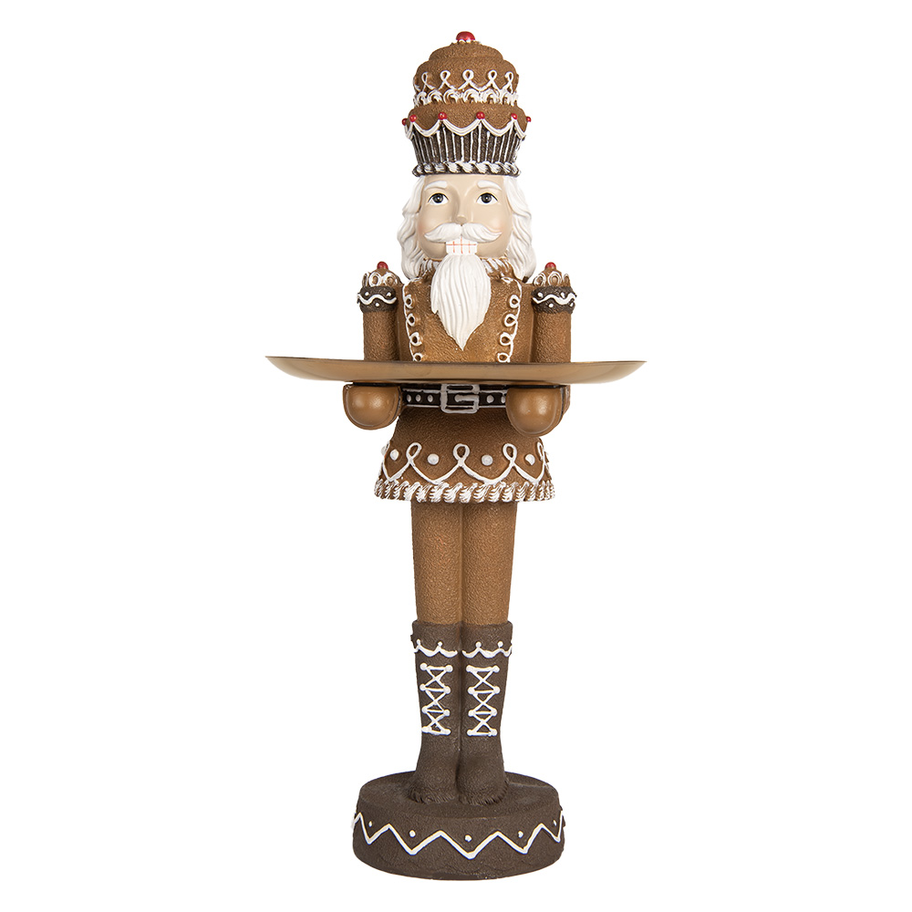 Decoratie notenkraker 18x15x40 cm