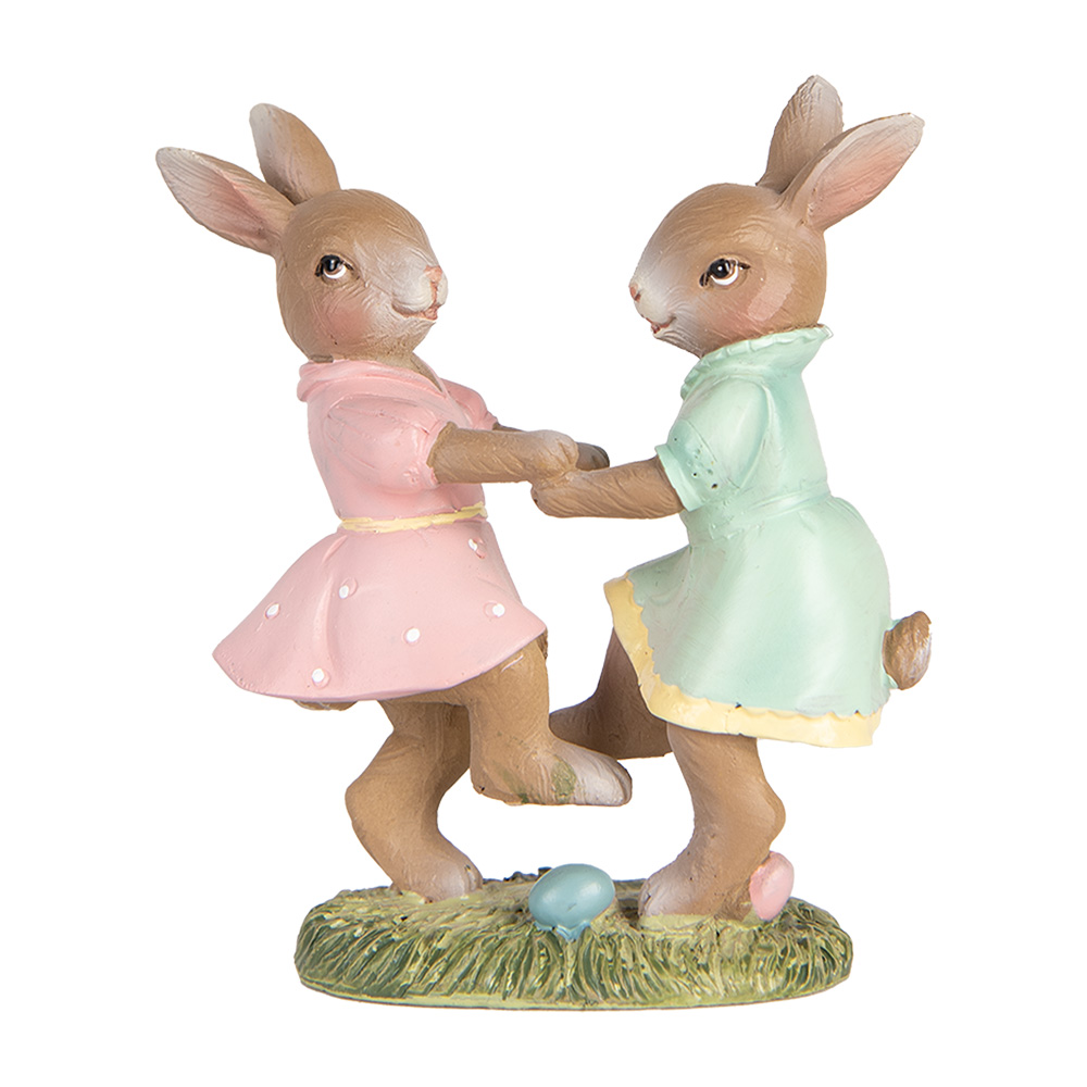 [6PR5437] Decoratie konijnen 8x3x8 cm