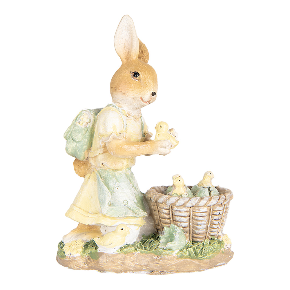 [6PR5452] Decoratie konijn 10x6x13 cm