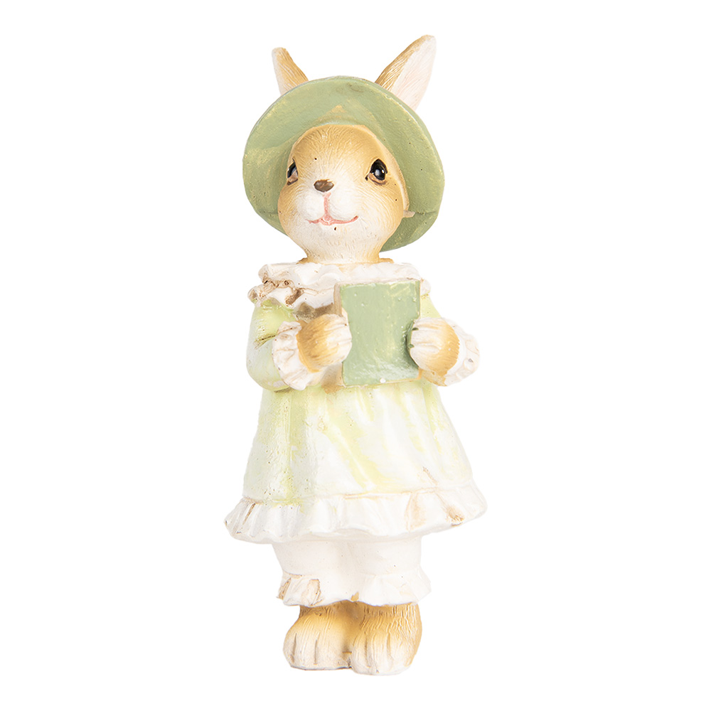 Decoratie konijn 5x5x11 cm