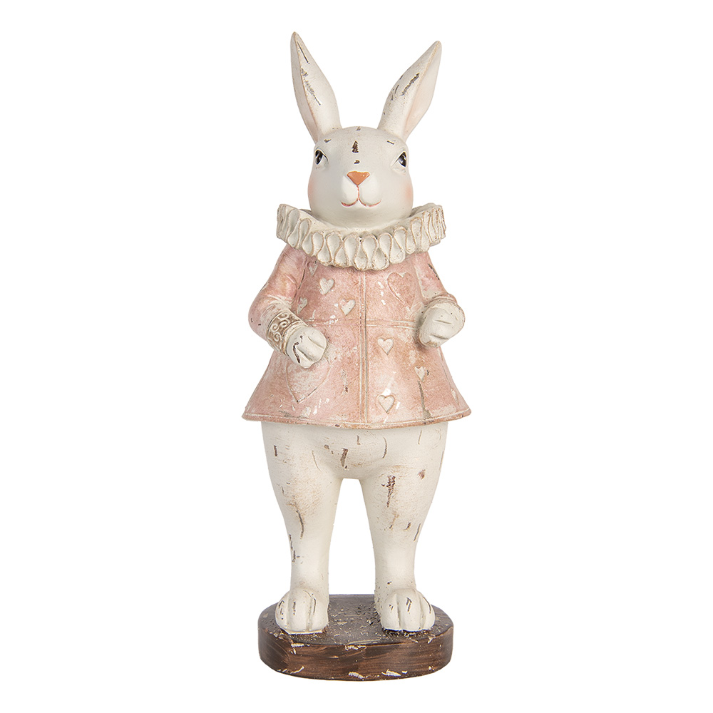 Decoratie konijn 11x10x29 cm
