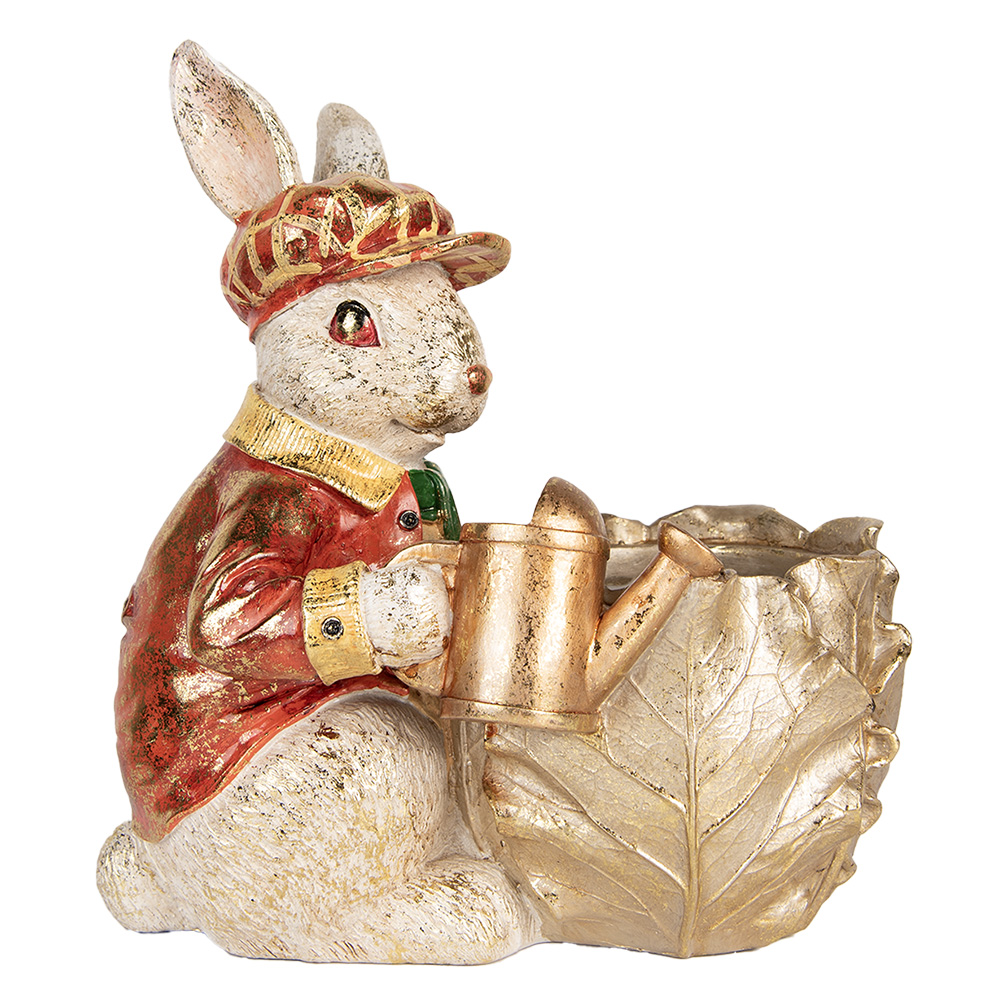 Decoratie konijn 28x18x30 cm