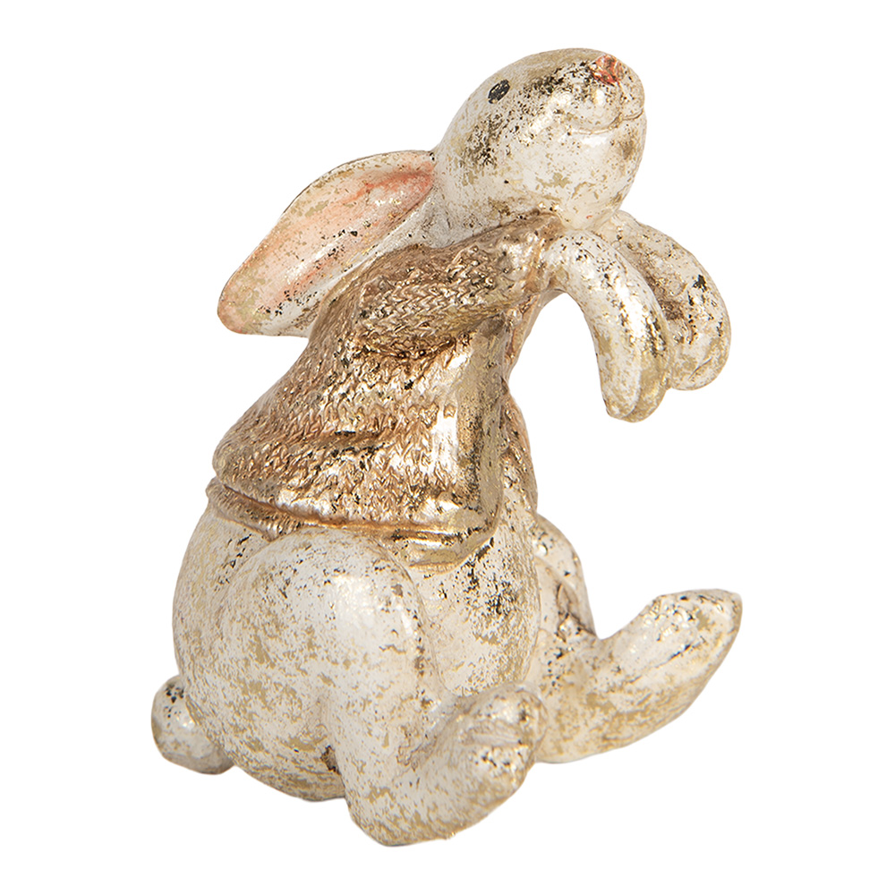 [6PR5485] Decoratie konijn 6x5x7 cm