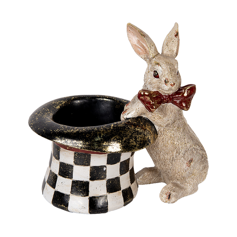 [6PR5492] Decoratie konijn 25x16x23 cm