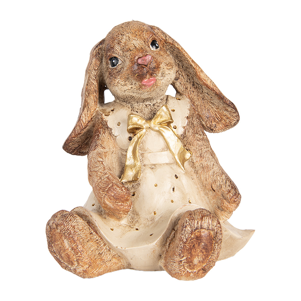 [6PR5510] Decoratie konijn 16x14x18 cm