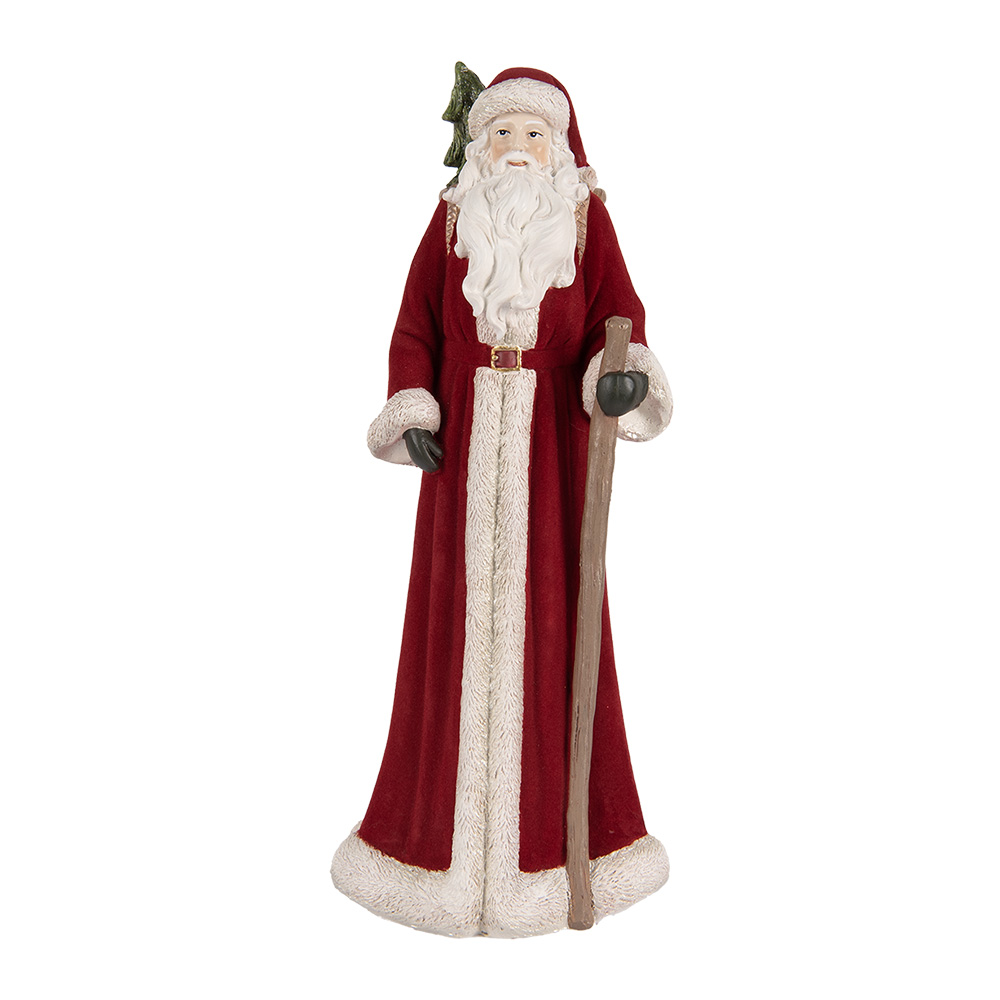 [6PR5539] Decoratie kerstman 16x15x37 cm