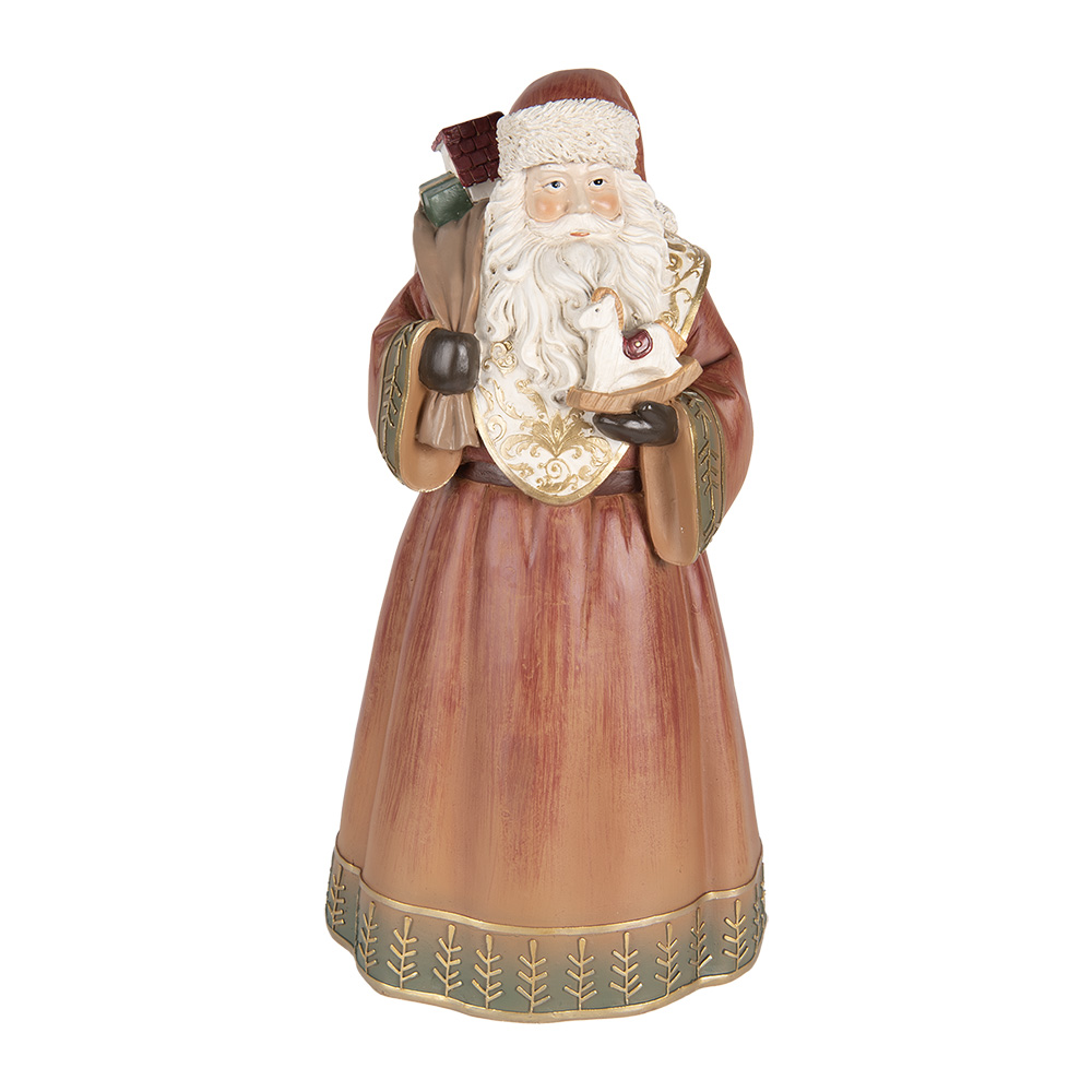 [6PR5544] Decoratie kerstman 20x18x39 cm