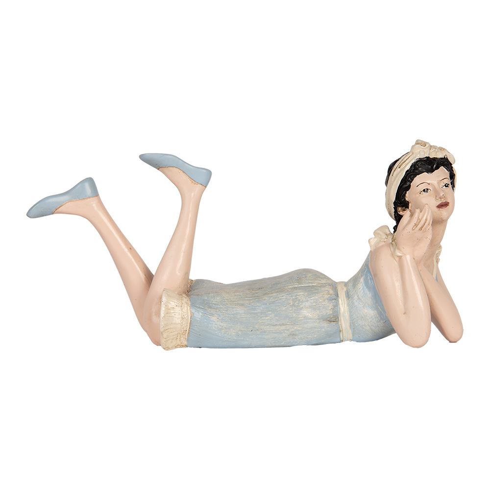 [6PR5559] Decoratie vrouw 26x12x9 cm