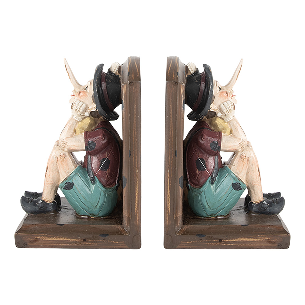 Boekensteun (2) 24x11x17 cm