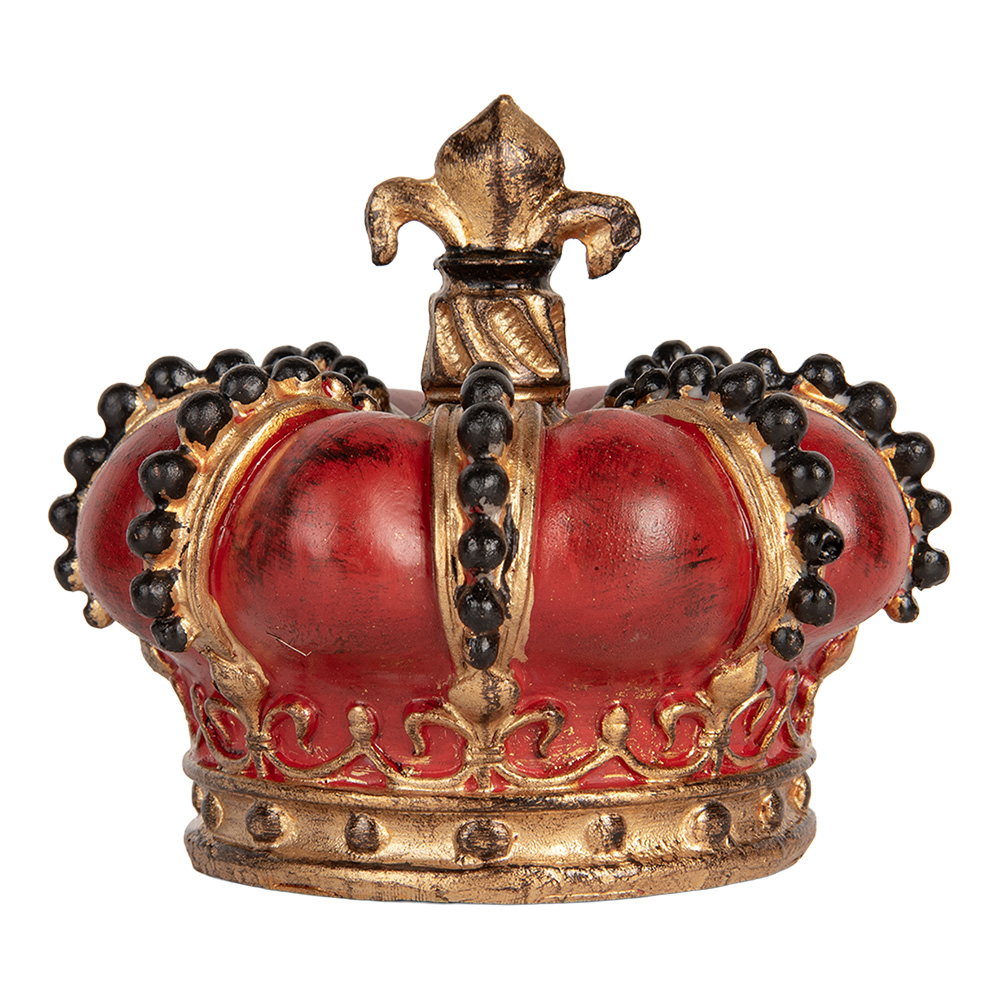 [6PR5583] Decoratie kroon Ø 13x11 cm