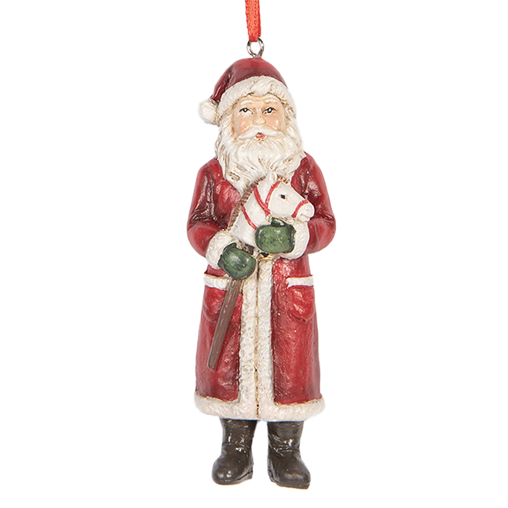 [6PR5595] Decoratie hanger kerstman 4x3x11 cm