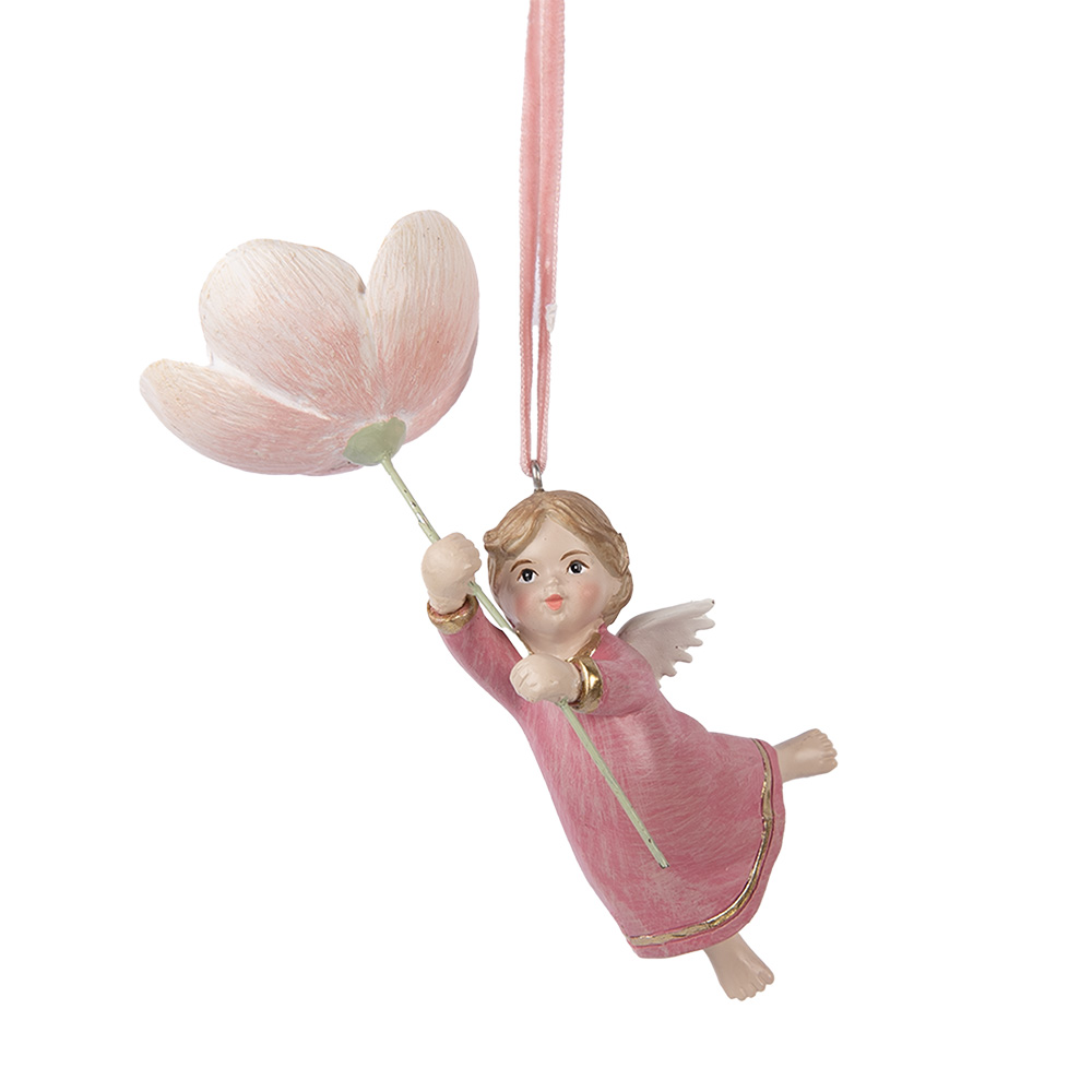 [6PR5603] Decoratie hanger engel 7x5x13 cm