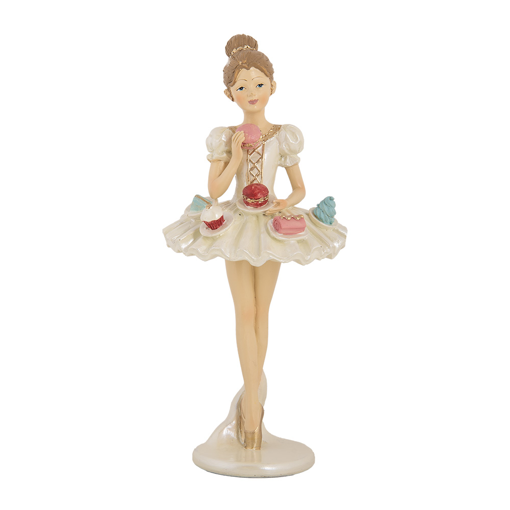 Decoratie ballerina Ø 10x24 cm