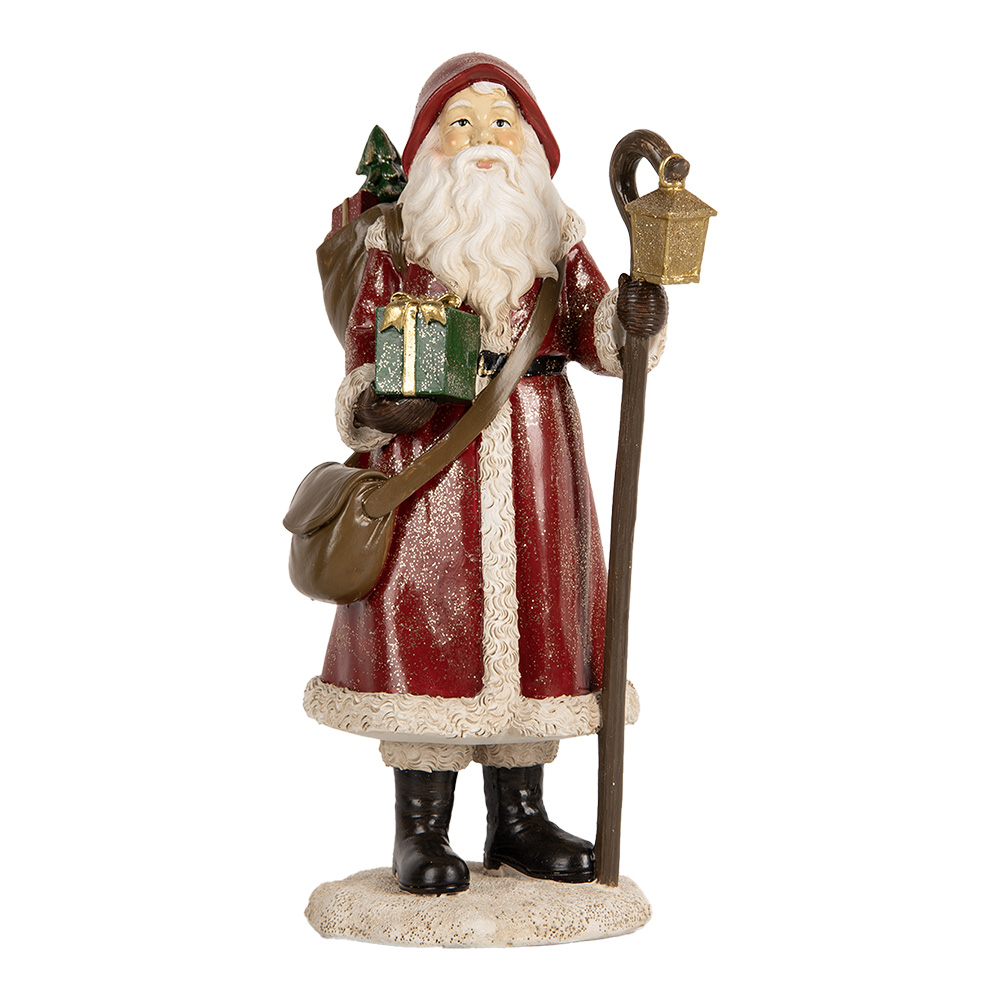 [6PR5672] Decoratie kerstman 12x11x26 cm