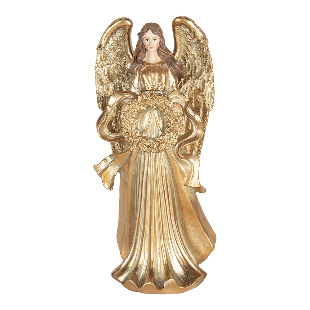 [6PR5697] Decoratie engel 16x13x35 cm