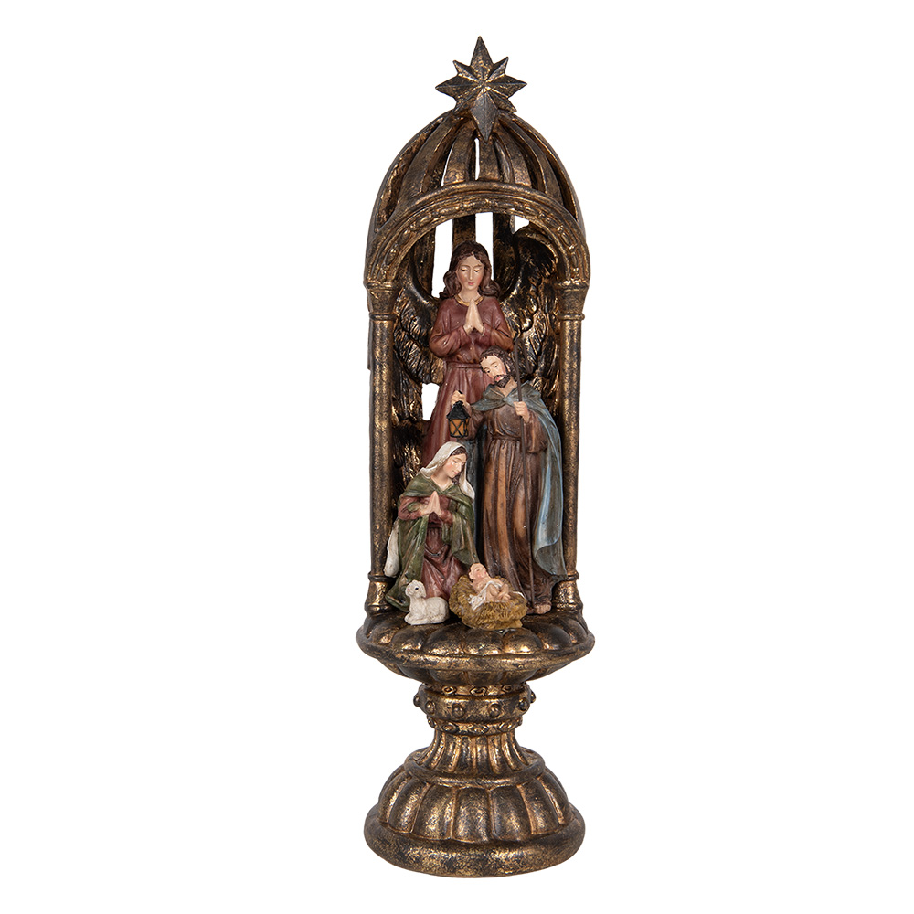 [6PR5702] Kerstgroep Ø 14x43 cm