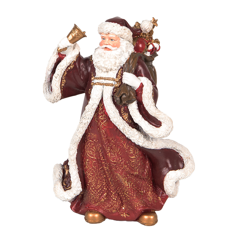 [6PR5704] Decoratie kerstman 15x11x20 cm